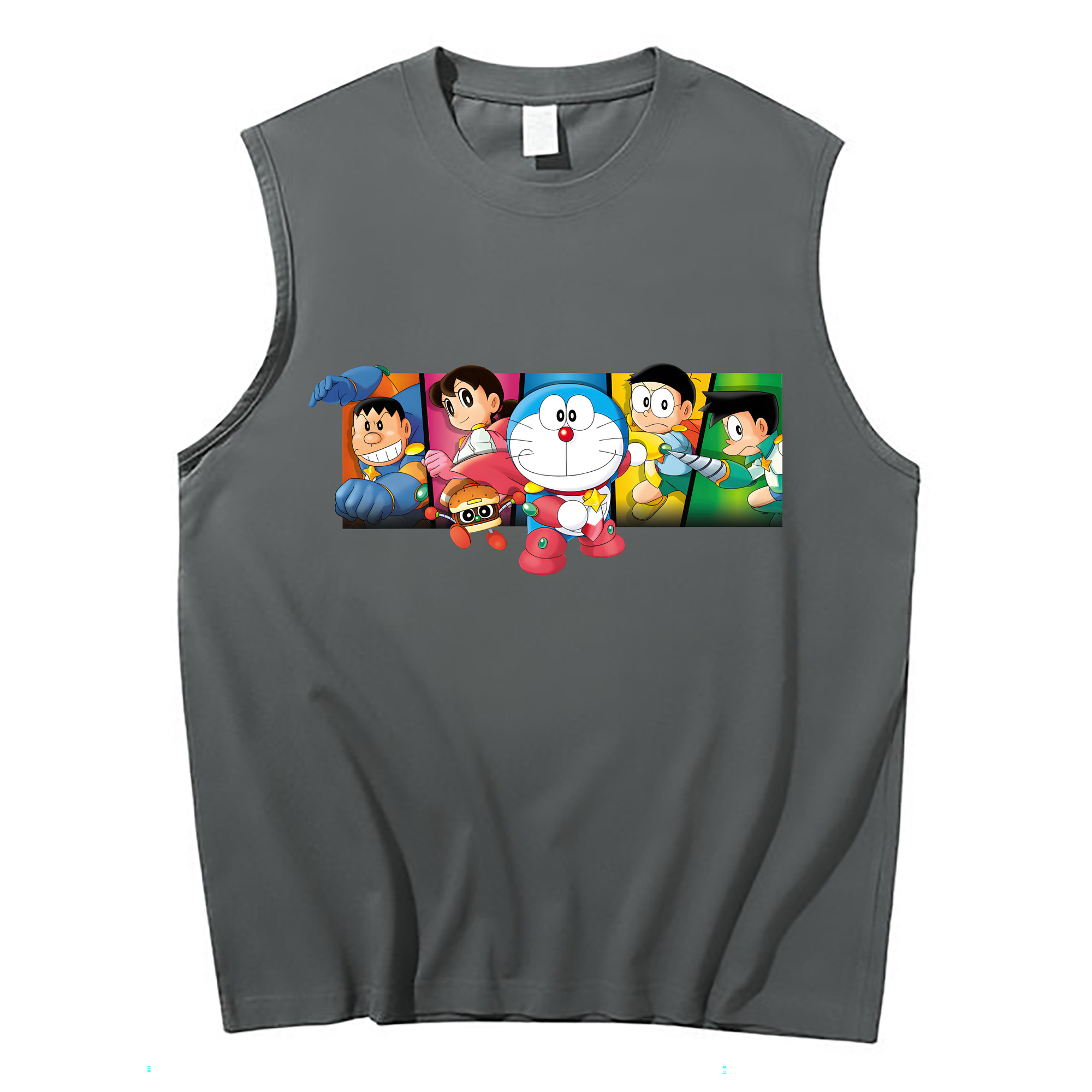 （画像用） ドラえもん Doraemon コットン100％タンクトップ（フロントプリント）
